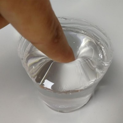 食品级透明硅凝胶 低粘度果冻胶可室